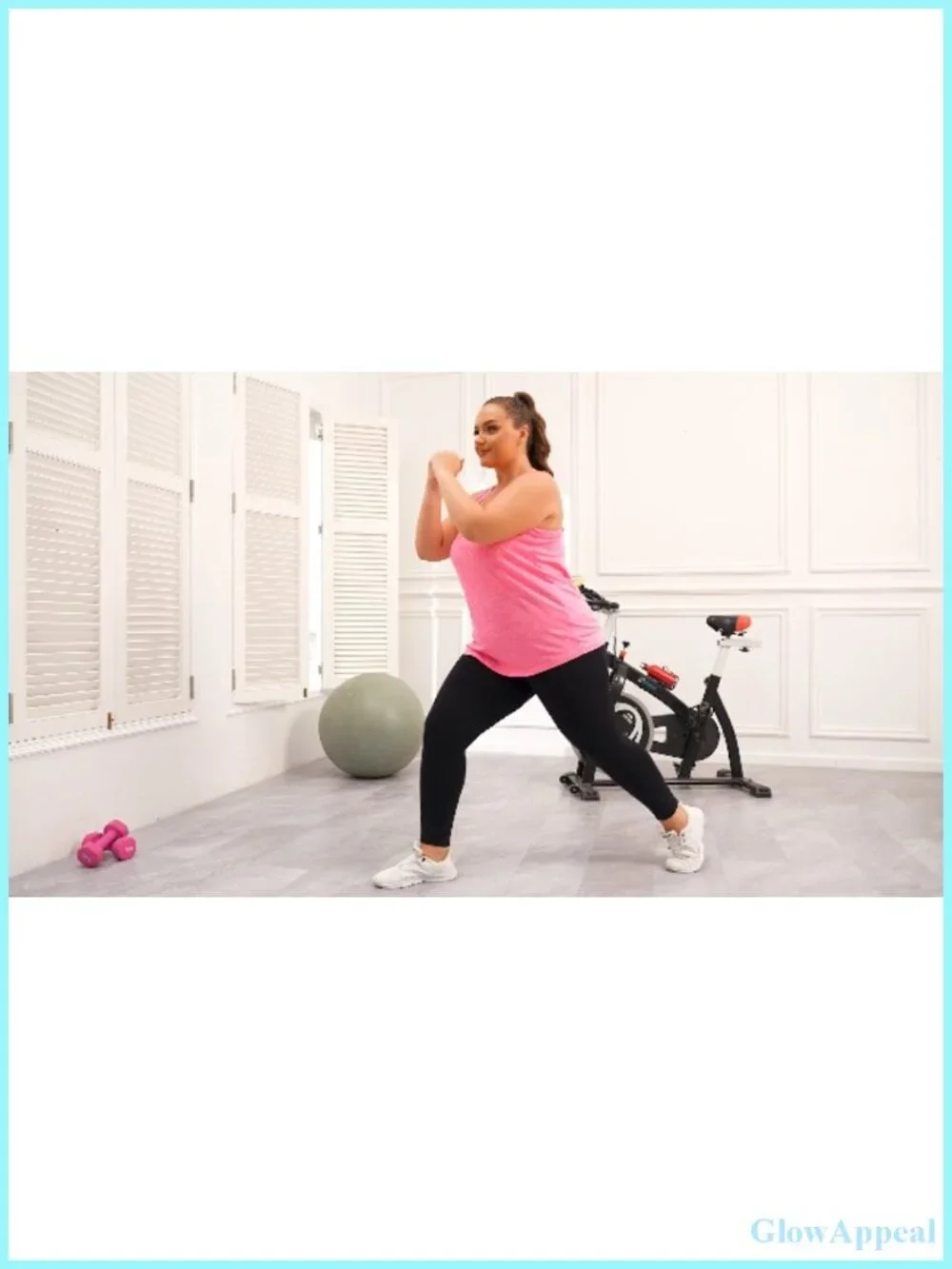 Plus Size Racerback Tank Top Athletic Yoga Shirt